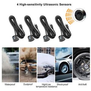 Car Security 4.3&quot; Visual <strong>Lcd</strong> Mirror Monitor Car Front and Rear Camera <strong>System</strong> with 4 Ultrasonic <strong>Sensors</strong> - Product Image 6