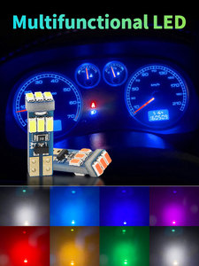 完璧な非極性T59SMD 3014自動車スピードメーター走行距離計タコメーター計器パネルLEDウェッジ電球 (ツイストソケット付き) LED - Product Image 3