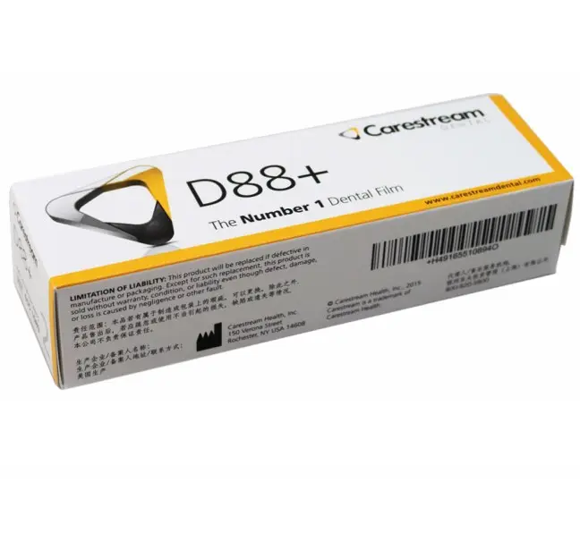 Película Dental Intraoral D88 +, película de rayos x dental