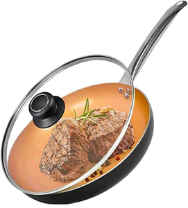 Bán Buôn 18Cm 20Cm 22Cm 24Cm 26Cm 28Cm Rõ Ràng Glass Nắp Đồ Nấu Nướng Gốm Số Lượng Lớn Sản Phẩm Cho Nhà Bếp Nấu Ăn Nhu CẦU - Product Image 4