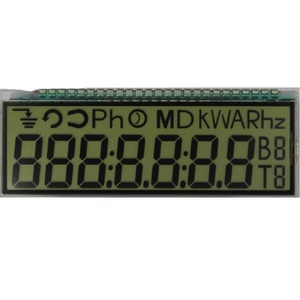 LCD-Anzeige für Energie zähler 7-Segment-Digital-LCD-Panel für Leistungs messer 3,3 V Monochrom 25-polig - Product Image 1