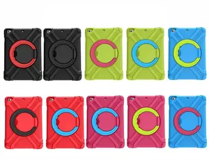 Kids EVA PC Universal 360&deg; Rotation Stand <strong>Cover</strong> With Handle Grip Case for <strong>iPad</strong> 10.<strong>2</strong> 7th 8th 9th Gen 2019 2020 2021 Air3 Pro 10.5 - Product Image 2