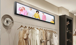 37.6 pollici Ultra ampio barra allungata schermo LCD Digital Signage Android rete Display pubblicitario per ristorante - Product Image 4