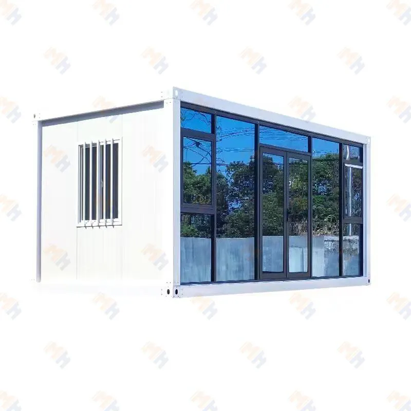 Casa contenitore case prefabbricate a prezzi accessibili muro di vetro contenitore casa