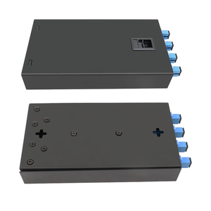 4 Core FTTH ODF Mini Patch Panel per interni a parete scatola terminale ottica/scatola di distribuzione ottica in fibra ottica