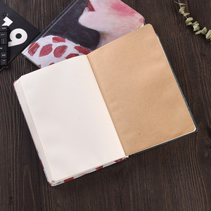 A5硬壳笔记本定制创意彩页插图手书学生日记加厚记事本定制 - Product Image 4