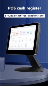 15,6 дюймов Windows Core I3 WIFI Ethernet Bluetooth USB 1366*768 8 + 128G HD-MI POS все-в-одном A3 опционально Встроенный принтер - Product Image 3