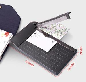 Mini Paper Trimmer Guillotine <strong>Cutter</strong> 6 Inch (160mm) Cut Length Desktop Paper Cutting Machine with Security <strong>Cutter</strong> Head for Craft - Product Image 3