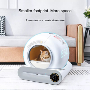 スマートクイックセルフクリーニングビッグキャットトイレ自動APPリモコン自動キャットリターボックス - Product Image 4