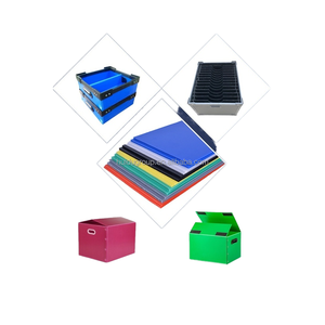 Caja de logística de volumen de negocios plegable de HDPE/PP reciclable Contenedores de almacenamiento apilables de estilo sólido Contenedor plegable para almacenamiento - Product Image 4