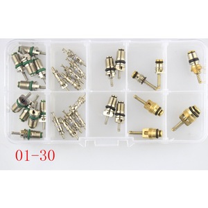 Satış otomotiv klima HVAC vana parçaları donanım araçları kutulu 10-size vana çekirdek ve vana çekirdek çıkarıcı yükleyici aracı - Product Image 1