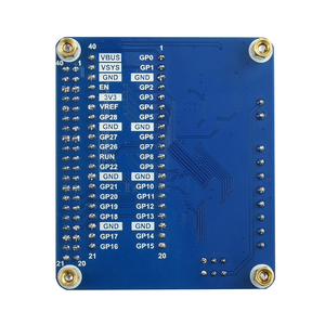 DC-Motor treiber modul für Raspberry Pi Pico Antrieb von bis zu 4x Gleichstrom motoren an Bord eines 5-V-Reglers Geeignet für 2WD-oder 4WD-Fahren