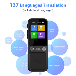 Nuovo Portatile di voce lingua traduttore T16 138 on-line e 14 in linea strumento di traduttore come lo studio della lingua di traduzione - Product Image 3