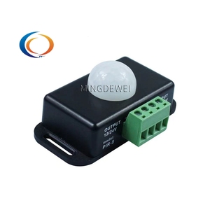 DC 12V 24V 8A Ajuste automático PIR Sensor de movimiento Interruptor IR Detector infrarrojo Módulo de interruptor de luz para lámpara de tira de luz LED - Product Image 4