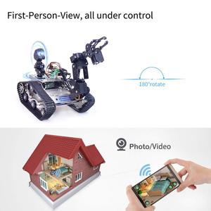 Smart Robot Car Kit für Raspberry Pi, WiFi/BT-Steuerung, Pfad planung,
