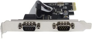 <strong>PCI</strong> Express 1.0 X 1 to Industrial DB9 COM RS232 Converter Adapter <strong>Controller</strong> for Desktop PC - Product Image 5