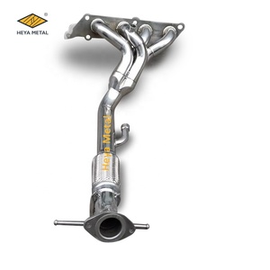 ホンダ用レーシングカー排気システム排気フレックスチップダウンパイプ用排気キャットバックダウンパイプヘッダー