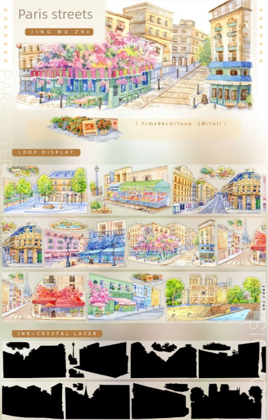 15 paysages urbains parisiens