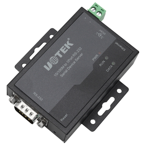 UOTEK 10/100M TCP/IP al Server del dispositivo seriale RS232 con protezioni isolate 1.5KVAC e UT-6801BC di protezione ESD 4KV - Product Image 1
