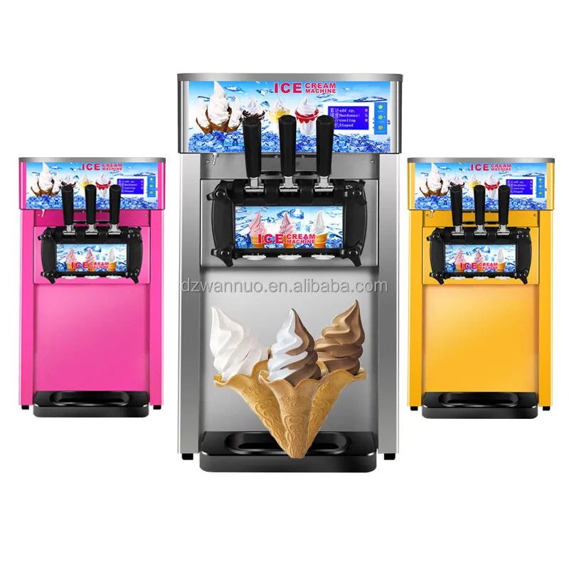 Comercial Macio Máquina de Sorvete Italiano Ice Cream Maker Ice Cream Máquina de Fazer