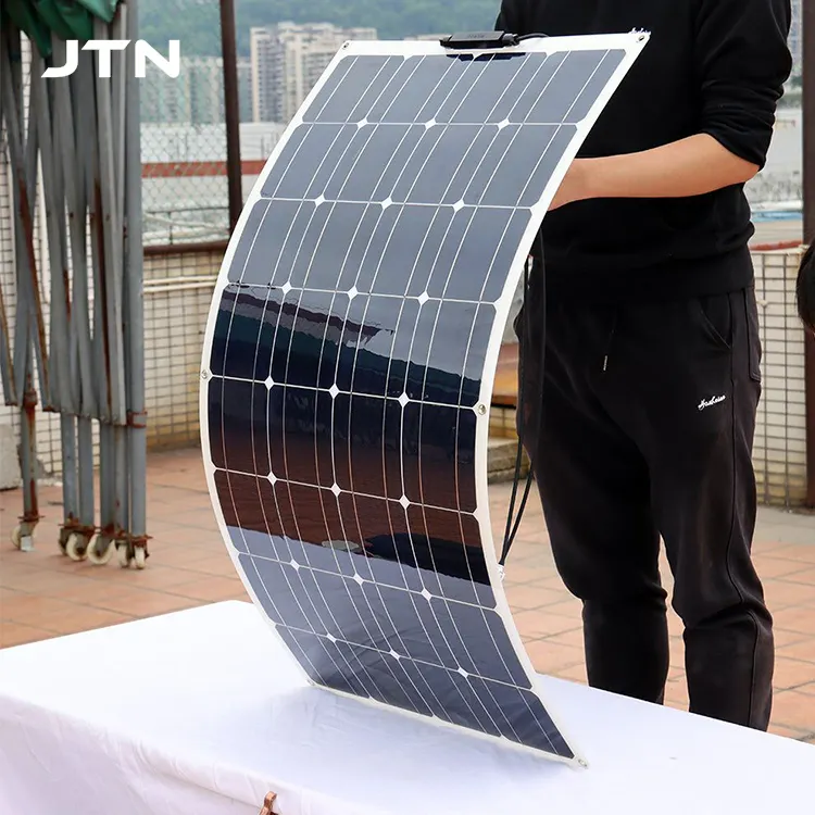 Paneller solares yarı esnek 18V 160w 170w mono GÜNEŞ PANELI esnek GÜNEŞ PANELI 150watt 160watt 170watt