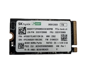 สำหรับ SK Hynix BC901NVMe M.2 NVMe SSD พร้อม3D NAND Flash ความจุ1TB กรอบโลหะสำหรับใช้เซิร์ฟเวอร์ - Product Image 1