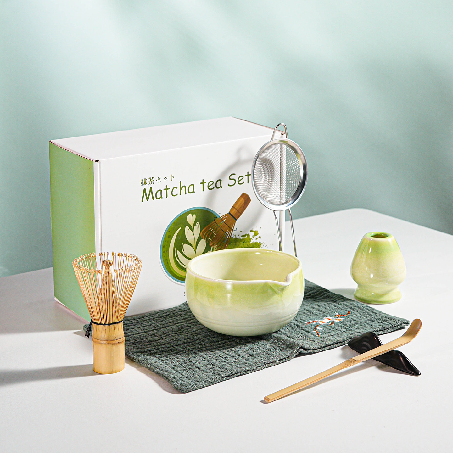 7pcs set -- green