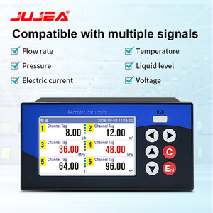 Registrador de datos de registrador de temperatura de pantalla de 4 pulgadas de alta precisión 0.2% con salida RS485 4-20mA OEM personalizable - Product Image 6