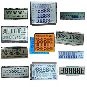 Piccola fabbrica Mini Custom Oem Tn Stn Htn Va Fstn riflettente 2 3 4 8 cifre pannello di vetro 7 segmento Display Lcd per contatore dell'acqua Lcd - Product Image 1