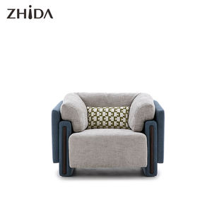 Zhida-Ensemble de canapé italien en velours gris de haute qualité, canapé 3 places de luxe design, ensemble de meubles de salon modernes dorés, ensemble de canapés 3 2 1 - Product Image 4