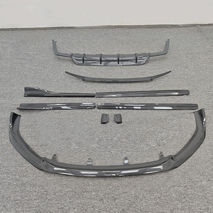 Runde Carbon Fiber Body <strong>Kit</strong> for 2023 Lexus RX 500H Facelift Upgrade Aimgain Style Front Lip Side Skirts Rear Diffuser Spoiler - Product Image 6