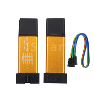 ST LINK Stlink ST-Link V2 Mini STM8 STM32 Simulator Programmier programmierung mit Abdeckung herunter laden DuPont Kabel ST Link V2