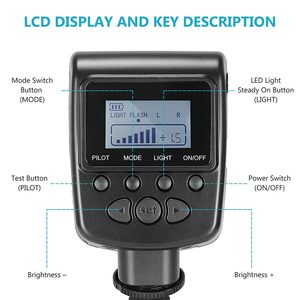 Factory OEM Ring <strong>Flash</strong> Light for RF100mm F2.8 RF 100mm F2.2 EF 100mm F2.8 F4.0 24 - 70 mm F4.0 VM-160 LED Macro Ring Light <strong>Flash</strong> - Product Image 5