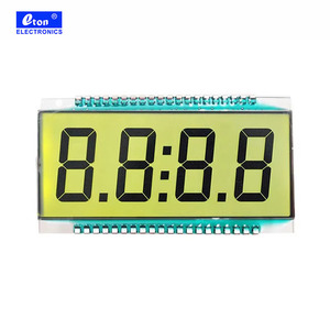 Kunden spezifisches 4-stelliges Display Robustes und langlebiges 7-Segment-TN-LCD-Display für großes Display des Kraftstoffsp enders - Product Image 3
