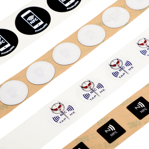 NFC Tag Sticker NFC Chip Programmable <strong>Variable</strong> URL Printing logo QR Code Nfc Sticker - Product Image 3