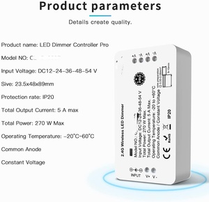 Zigbee RF LED Pixel Controller indirizzabile striscia luce di controllo effetto di illuminazione dinamica per WS2811 WS2812 flessibile fai da te - Product Image 3