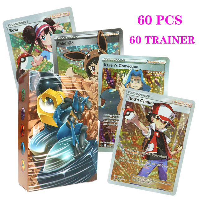 60 cartes d'entraînement - Version chinoise - Carte anglaise