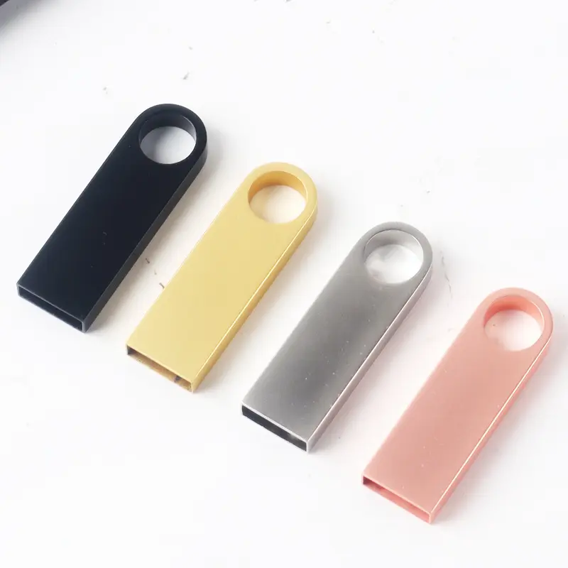 Tùy chỉnh khuyến mại USB tốc độ cao USB Flash Drive đĩa lưu trữ bên ngoài Memory Stick 16GB USB 2.0 3.0 64GB 128GB Tiny kim loại