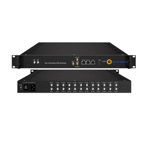 Equipo de transmisión de radio Tv Sintonizador de 8 con CAM/CI a transmodulador QAM DVB-T de DVB-C - Product Image 3