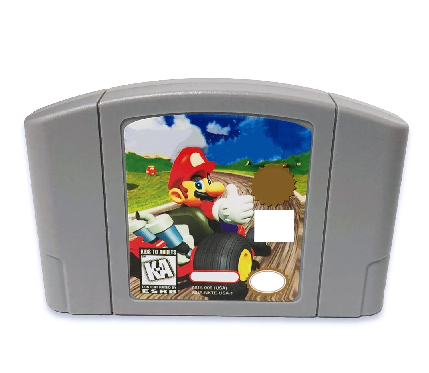 Coque grise Marioed Kart 64