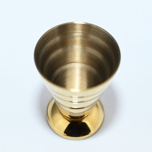 Custom 70ml 30/180ml โลหะบาร์เครื่องมือถ้วยตวงไข่รูปร่าง Jigger สแตนเลสค็อกเทลไวน์ Jigger - Product Image 3