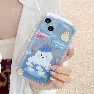 定制印刷外壳盖适用于iphone 11 pro max防震TPU透明手机外壳适用于redmi note 10 12 pro 5g 9 - Product Image 4