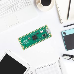 2 pezzi rpberry Pi Pico scheda di sviluppo RP2040 Dual-Core per braccio corteccia M0 + processore 133 MHz supporta 2MB Quad SPI - Product Image 5