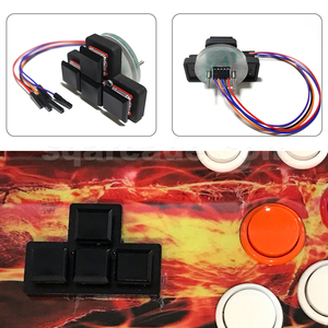 4 <strong>Keys</strong> Mini Keyboard Arrow <strong>Keys</strong> Up, Down, Left, Right 5pin WASD DIY Custom Shortcut <strong>Keys</strong> for Mixbox Instead of Joystick - Product Image 2