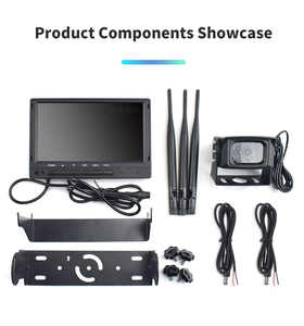 Preço popular <span class=keywords><strong>Wireless</strong></span> Wifi 7 inch AHD <span class=keywords><strong>LCD</strong></span> Monitor <span class=keywords><strong>Backup</strong></span> <span class=keywords><strong>Camera</strong></span> <span class=keywords><strong>System</strong></span> IP68 720P Câmera reversa para caminhão de transporte Trailer Van