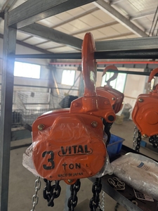 Chain <strong>Block</strong> 2 Ton 3 Ton 5 Ton Durable <strong>Pull</strong> Lift Vital Chain Lifter Manual VT Hoist for Construction Works - Product Image 4