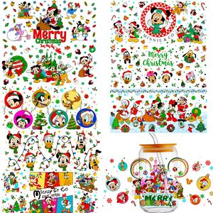 Großhandel kunden spezifische 3D UV DTF Cup Wrap Transfers 16oz 24oz Glas Libbey Transfer Sticker Cups Becher <span class=keywords><strong>Feature</strong></span> Einzigartiges 3D-Design