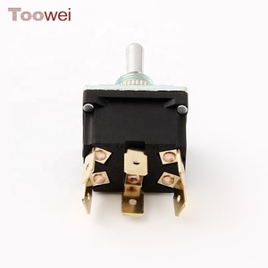 T502MT suya dayanıklı çift anlık geçiş anahtarı bahar dönüş merkezi kapalı pozisyon - Product Image 4