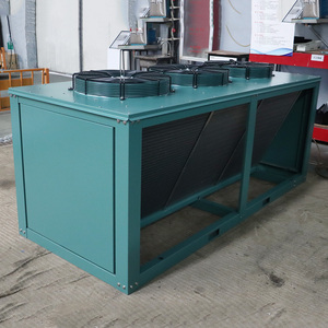 FNV Type Air Cooled Condenser 25Hp <strong>American</strong> Voltage for <strong>Blast</strong> Freezing Cold Room Meat Storage Room