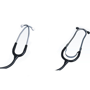 Stetoskop kepala tunggal mewah kualitas bagus bagian dada paduan seng dengan perak berlapis rumah - Product Image 6